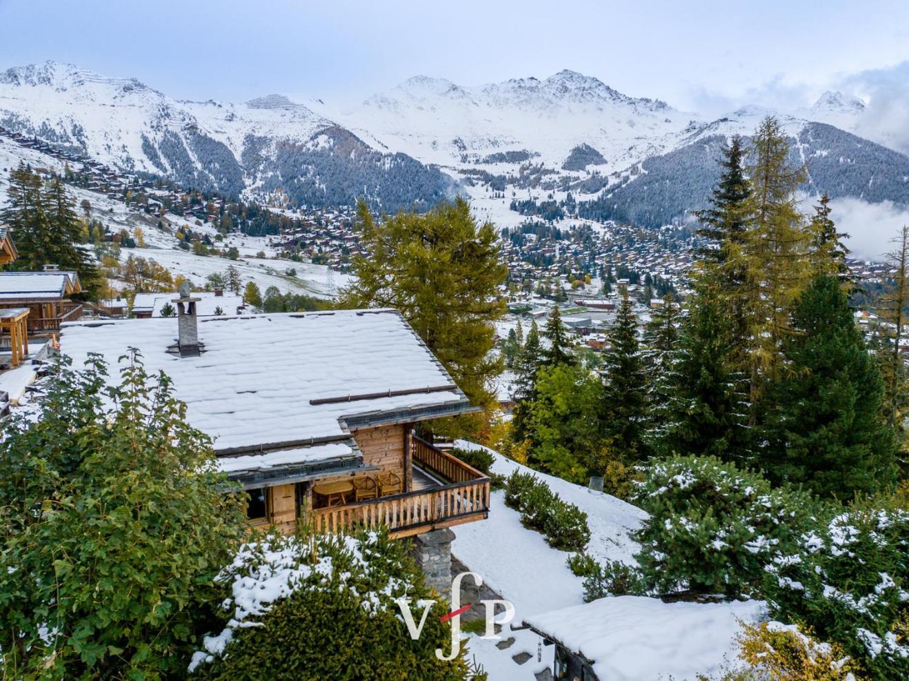 L'Alouvy Winter Dream Chalet For Family At Verbier Villa Екстериор снимка