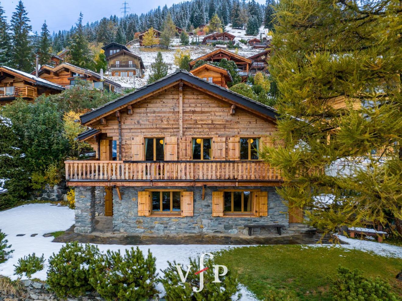 L'Alouvy Winter Dream Chalet For Family At Verbier Villa Екстериор снимка