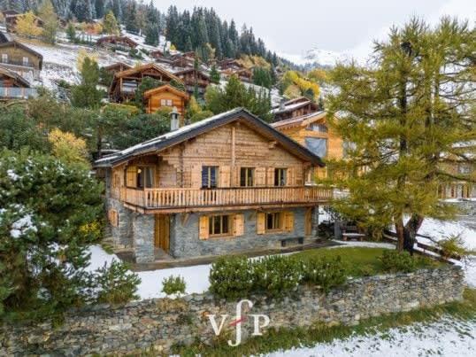 L'Alouvy Winter Dream Chalet For Family At Verbier Villa Екстериор снимка